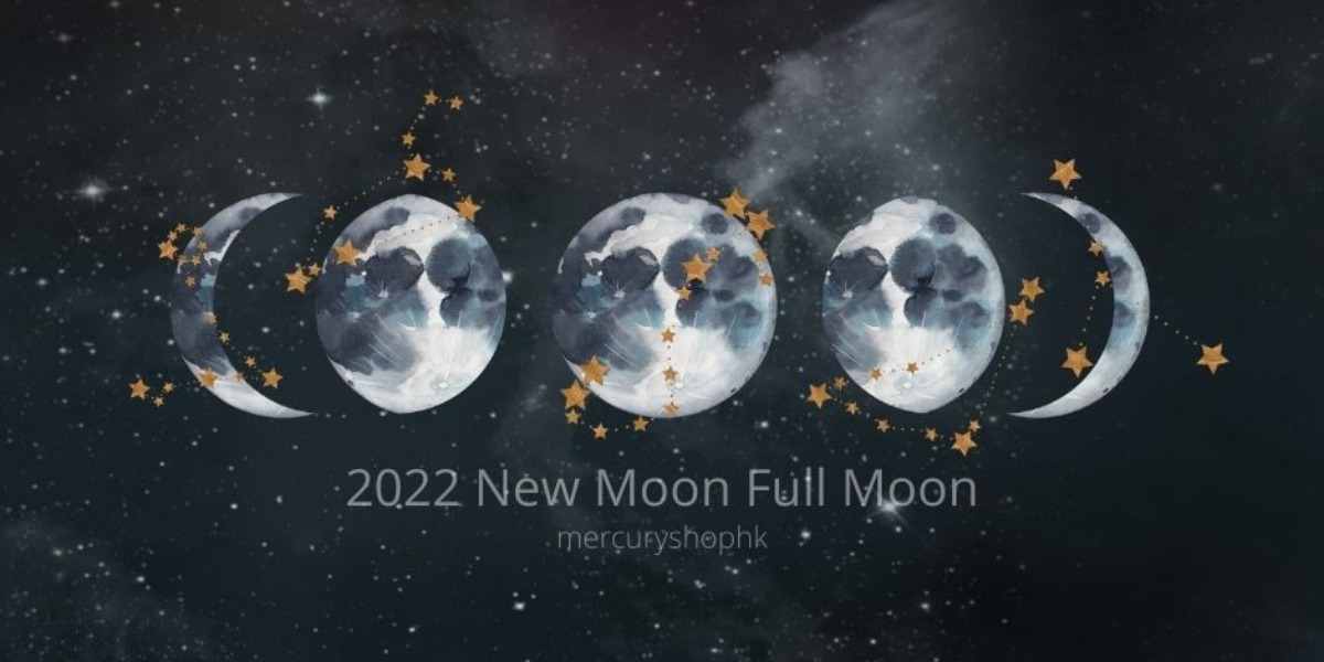 【2022 年新月。滿月。日食。月食】上半年香港月相時間表