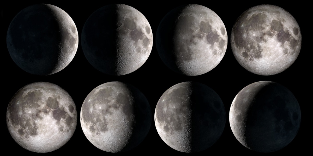 【2021年新月。滿月。日食。月食】上半年月相時間表